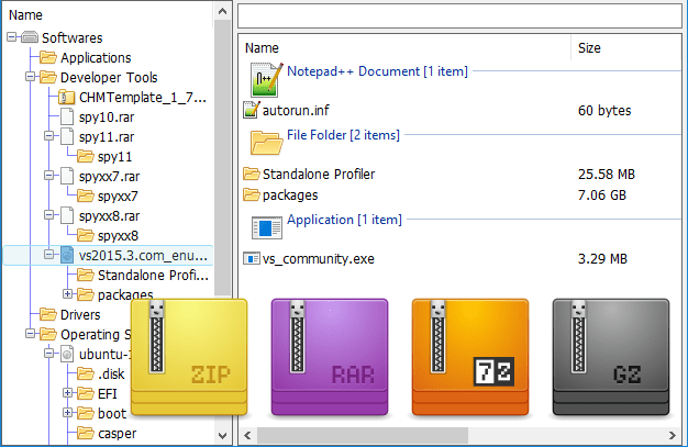 disk catalog utility